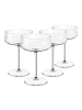 Villeroy & Boch 4er Set Sekt- / Champagnerschalen Afina 120 ml in transparent