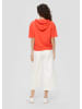 s.Oliver Sweatshirt kurzarm in Orange