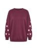 Studio Untold Sweatshirt in aubergine