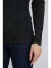 Fransa Langarmshirt in schwarz