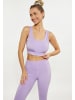 IZIA Damen Crop-Top in Lavendel