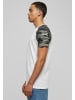 Urban Classics T-Shirts in wht/darkcamo