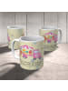 Mr. & Mrs. Panda Camping Tasse Osterhase Blumenwagen mit Spruch in Blumig