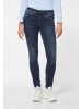 Street One Jeans in blue black random wash