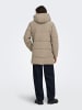 ONLY & SONS Langer Parka in Desert Taupe