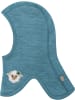 Normani Outdoor Sports Baby Merino Sturmhaube Masterton in Blau