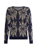 Albee Women Strickpullover in Marine Creme