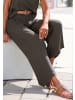 LASCANA Bundfaltenhose in khaki