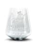 Mr. & Mrs. Panda Whiskeyglas Stinktier Yoga ohne Spruch in Transparent