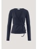 Hessnatur Rib Longsleeve in marine