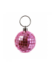 SATISFIRE Spiegelkugel 5cm Mini Discokugel Echtglas in rosa