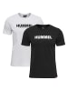 Hummel T-Shirt Hmllegacy Erwachsene in BLACK/WHITE
