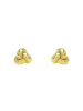 Amor Ohrstecker Silber 925, gelbvergoldet in Gold
