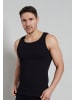 Tom Tailor Tank-Top 4Er Pack Great Falls in schwarz-dunkel-uni