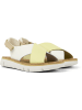 Camper Sandalen " Oruga " in Weiß Gelb