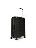 D&N Travel Line 4700 4 Rollen Trolley 78 cm mit Dehnfalte in black