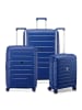 MODO by roncato Starlight 3.0 4 Rollen Kofferset 3-teilig mit Dehnfalte dark blue