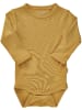 Minymo Kinder Langarmbody "Body LS" in Beige