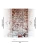 A.S. Création Tapete Aged Brick Wall in Rot