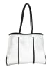 NAEMI Damen Handtasche in Silber