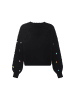 faina Damen Strickpullover in SCHWARZ