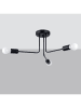Nice Lamps Kronleuchter LUNDE 3 schwarz H 785