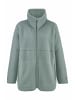 Hessnatur Wollfleece Jacke in mattgrün