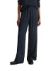 Marc O'Polo Fließende Wide Leg Pants in Dark Navy