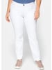 sheego Stretch-Jeans in white denim