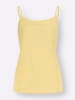 Sieh an! Trägertop in zitrone