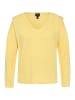 Ulla Popken Pullover in zitronengelb