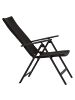 ebuy24 Gartenstuhl Lise Schwarz 2er Set