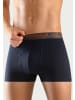 H.I.S Boxer in navy, blau-meliert, grau-meliert, schwarz