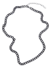 Urban Classics Urban Classics Unisex Long Basic Chain Necklace in black