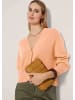 MADELEINE Kurze Strickjacke in pfirsich
