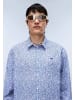 Napapijri Langarmhemd G-ELIOR LS in AOP Blue