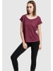 Urban Classics T-Shirts in burgundy