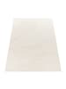 KADIMA DESIGN Teppich Kurzflor Struktur Wohnzimmer in Creme