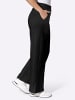 Sieh an! Jersey-Hose in schwarz