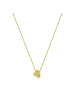 Amor Kette mit Anhänger Silber 925, gelbvergoldet in Gold