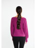 faina Damen Strickpullover in Fuchsia