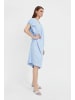 Finn Flare Kleid Easy V in light blue