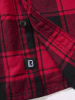 Brandit Hemd "Kids Check Shirt Long Sleeve" in Rot