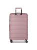 D&N South Dakota 4 Rollen Trolley L 76 cm mit Dehnfalte in rose gold