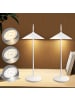 ZMH 2er-Set Tischleuchte LED in weiß Touch Dimmbar kabellos IP44 1800mAh
