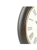Beliani Wanduhr VILLENA in Schwarz/Gold - (W) 63 x (H) 63 x (L) 6 cm