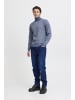 BLEND Strickpullover BHBRUTON roll neck knit 20717261 modischer Strickpullover in Blau
