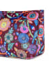Oilily Pieternella stripe Kosmetiktasche 28 cm tawny port