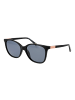 Skechers Frauen Sonnenbrille Quadratisch Schwarz