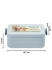 Mr. & Mrs. Panda Lunchbox Panda Schwimmbad Pommes Design mit Spruch in Blau Pastell